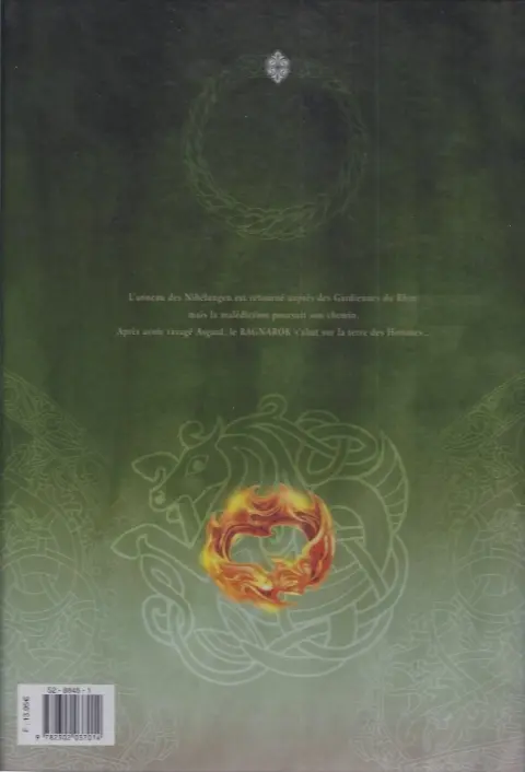 Verso de l'album Le Crépuscule des dieux Tome 8 Le sang d'Odin