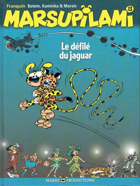 Couverture de l'album Marsupilami Tome 13 Le défilé du jaguar