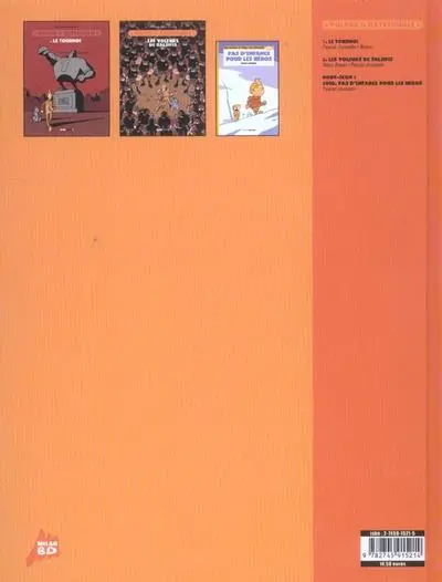 Verso de l'album Voltige et Ratatouille Tome 8 Les voleurs de salsifis