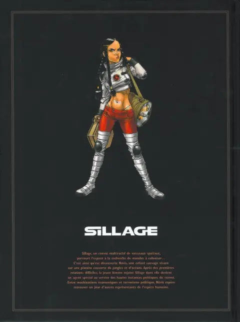 Verso de l'album Sillage L'Intégrale Tomes 7 à 9
