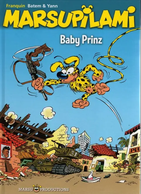 Couverture de l'album Marsupilami Tome 5 Baby Prinz