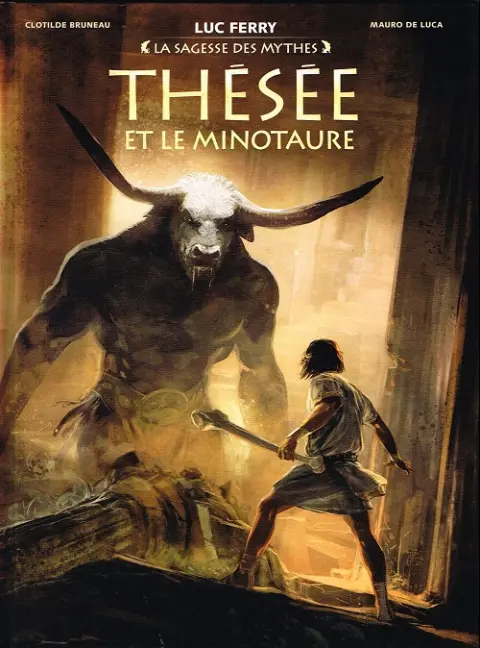 Couverture de l'album Thésée et le Minotaure
