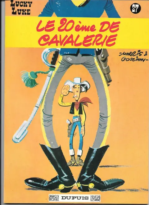 Couverture de l'album Lucky Luke Tome 27 Le 20 ème de cavalerie