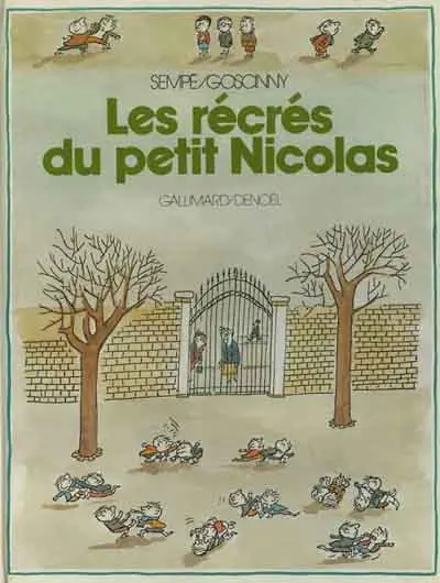Couverture de l'album Le Petit Nicolas Tome 2 Les récrés du petit Nicolas