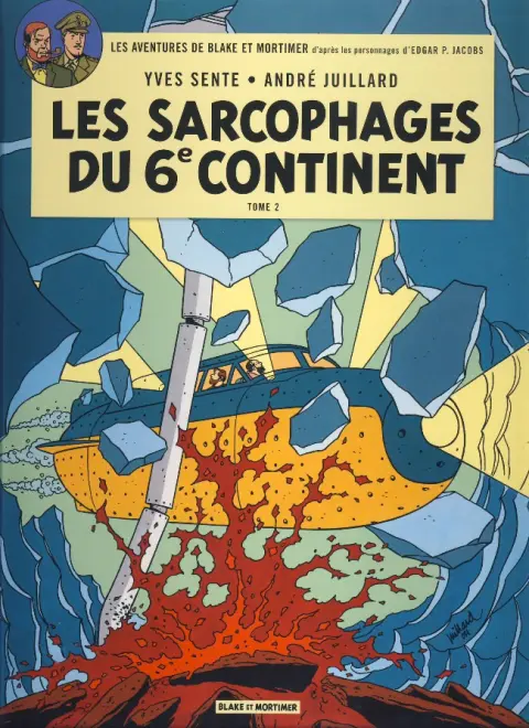 Couverture de l'album Blake et Mortimer Tome 17 Les Sarcophages du 6e continent - Tome 2