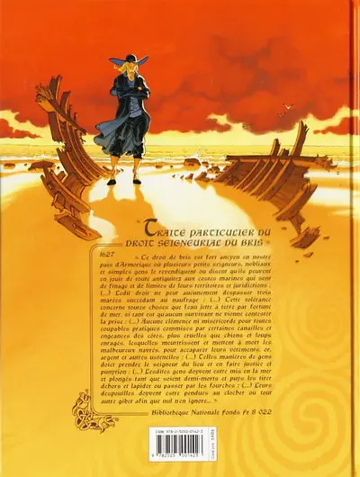 Verso de l'album Le sang des Porphyre Tome 2 Konan