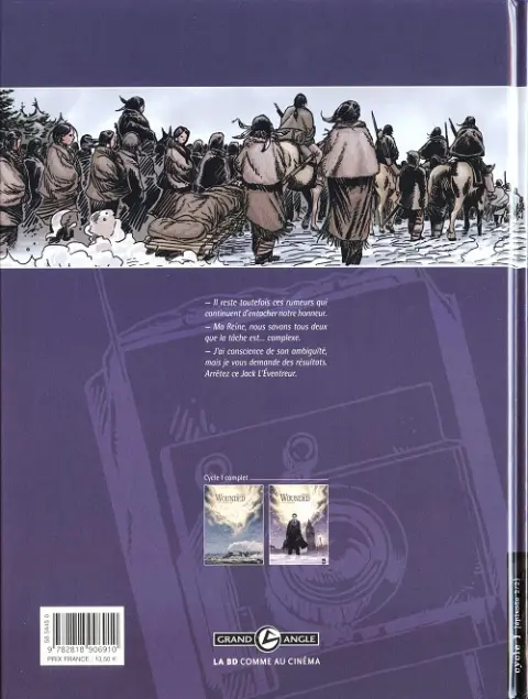 Verso de l'album Wounded Tome 2 Les Limbes de Jack