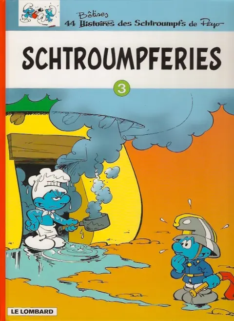 Couverture de l'album Schtroumpferies Tome 3