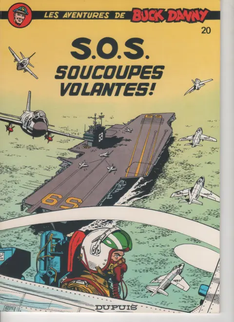 Couverture de l'album Buck Danny Tome 20 S.O.S. Soucoupes volantes
