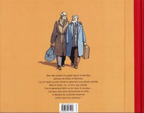 Verso de l'album Le Dernier chapitre Tome 1 Blake et Mortimer - L'aventure immobile