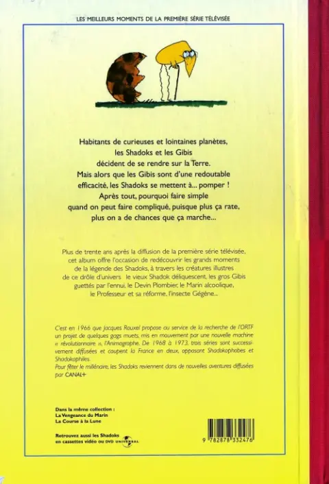 Verso de l'album Les Shadoks Tome 3 Ga Bu Zo Meu