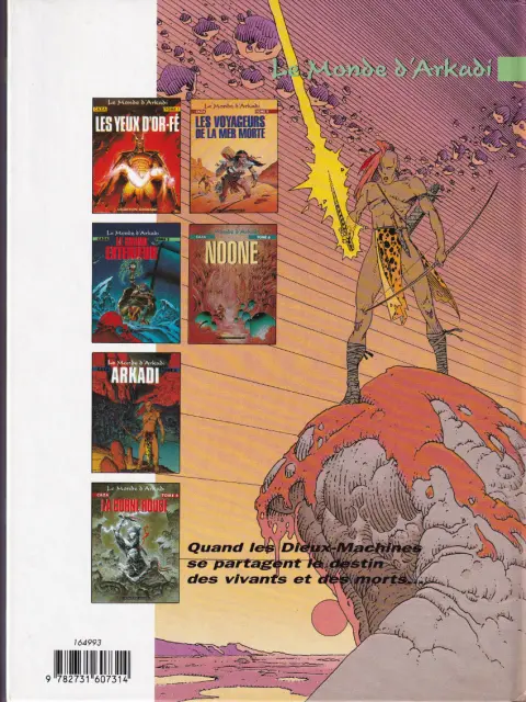 Verso de l'album Le monde d'Arkadi Tome 2 Le grand extérieur