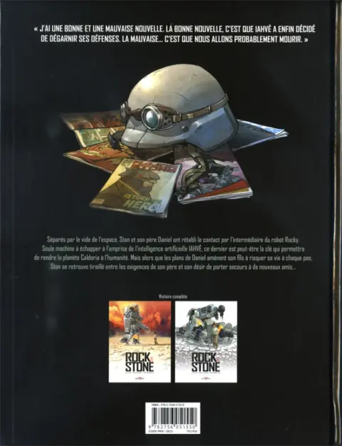 Verso de l'album Rock & Stone Volume 2/2