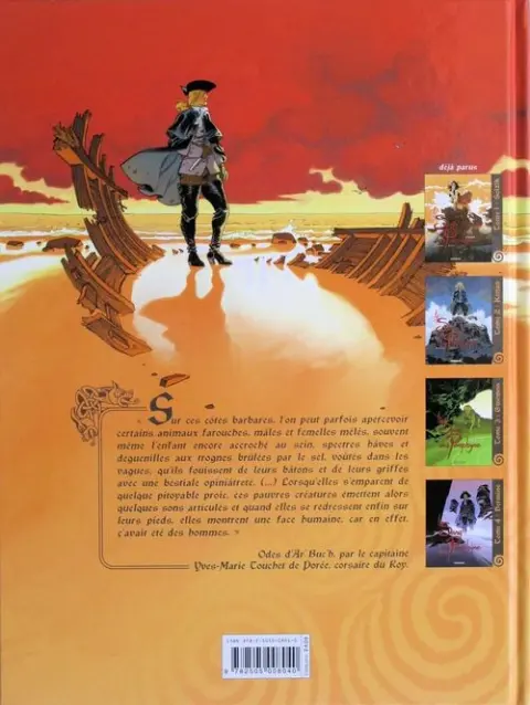 Verso de l'album Le sang des Porphyre Tome 4 Hermine