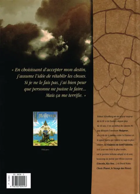 Verso de l'album Majipoor Tome 2 L'Île du sommeil