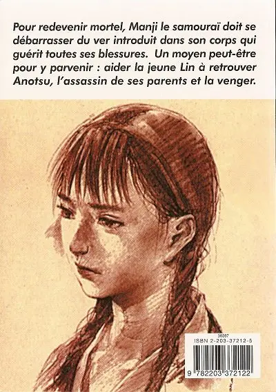 Verso de l'album L'Habitant de l'infini 2