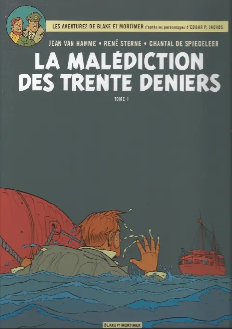 Couverture de l'album Blake et Mortimer Tome 19 La Malédiction des trente deniers - Tome 1