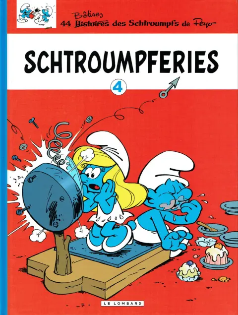 Couverture de l'album Schtroumpferies Tome 4