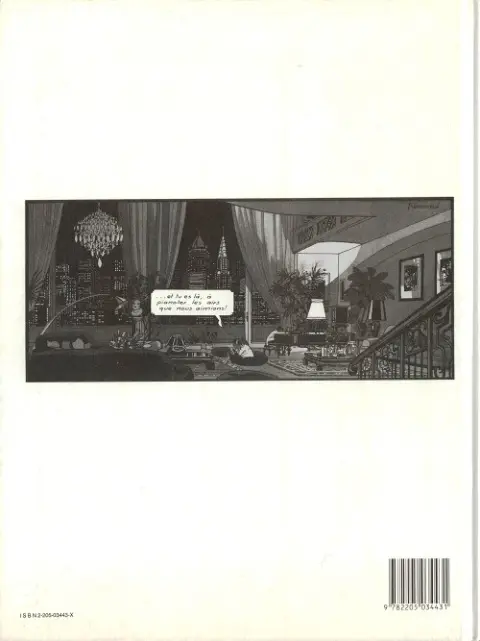 Verso de l'album Sentimental Tome 1
