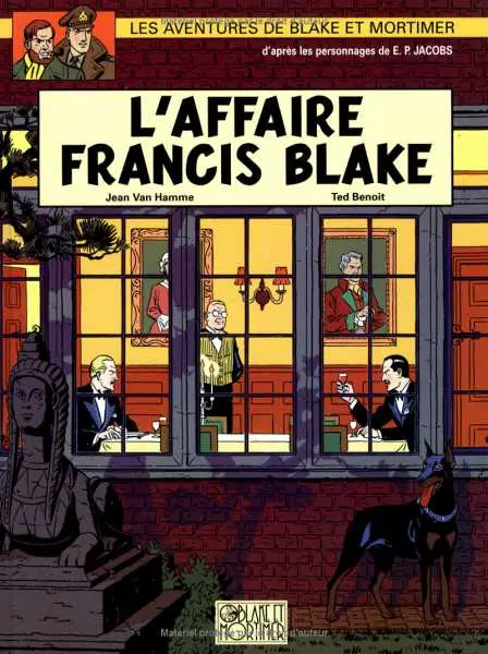 Couverture de l'album Blake et Mortimer Tome 13 L'affaire Francis Blake
