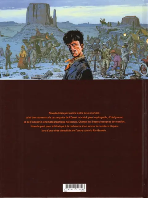 Verso de l'album Nevada 1 L'étoile solitaire