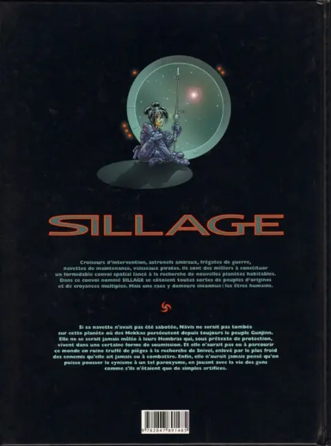 Verso de l'album Sillage Tome 6 Artifices