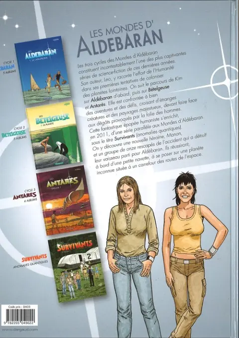 Verso de l'album Bételgeuse Tome 1 La planète