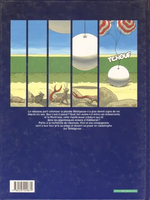 Verso de l'album Bételgeuse Tome 2 Les survivants