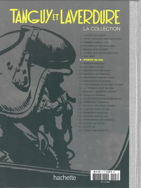 Verso de l'album Tanguy et Laverdure - La Collection Tome 8 Pirates du ciel