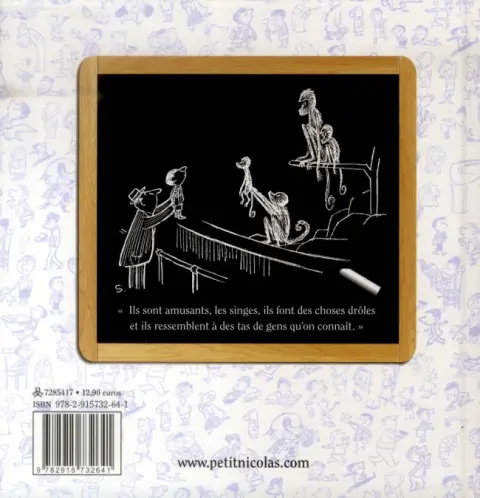 Verso de l'album Le Petit Nicolas Tome 10 Les surprises du petit Nicolas