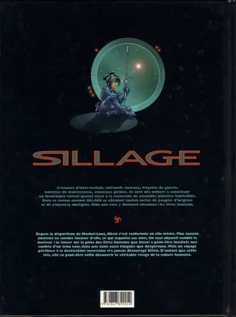 Verso de l'album Sillage Tome 8 Nature Humaine