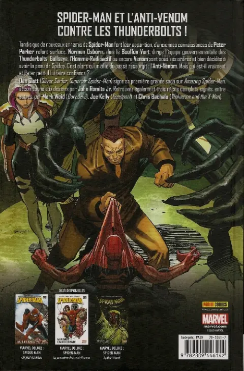 Verso de l'album Spider-Man - Un jour nouveau Tome 3 36 façons de mourir