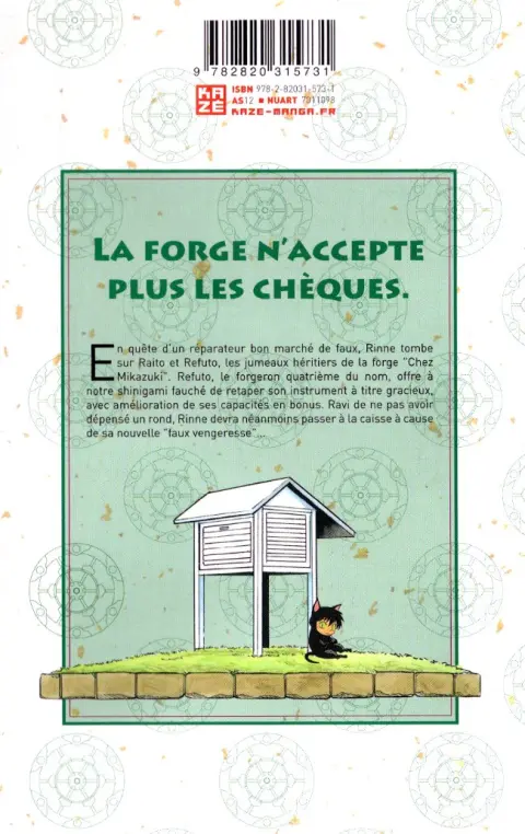 Verso de l'album Rinne 13