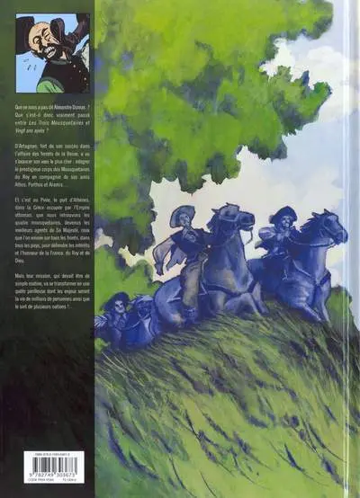 Verso de l'album D'Artagnan ! Tome 1 La sublime porte