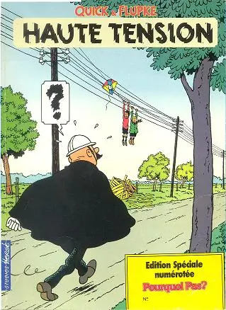 Couverture de l'album Quick et Flupke - Gamins de Bruxelles Tome 1 Haute tension