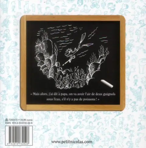 Verso de l'album Le Petit Nicolas Tome 3 Les vacances du Petit Nicolas