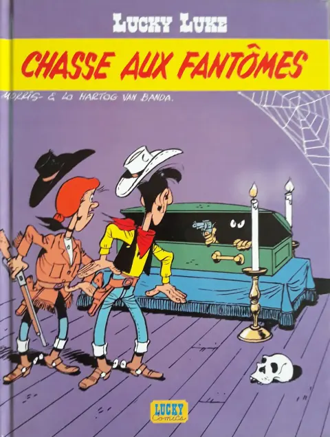 Couverture de l'album Lucky Luke Tome 61 Chasse aux fantômes