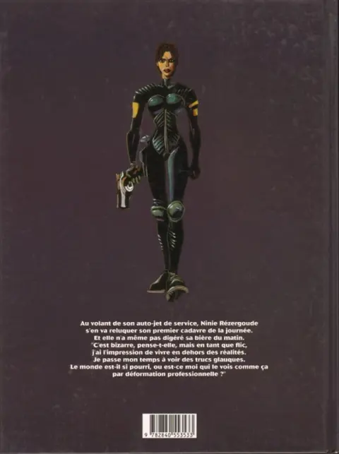 Verso de l'album Ninie Rezergoude Tome 1 Mangeurs d'âmes