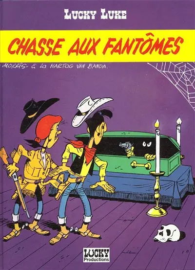 Couverture de l'album Lucky Luke Tome 61 Chasse aux fantômes