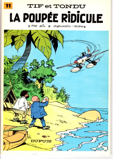 Couverture de l'album Tif et Tondu Tome 11 La poupée ridicule