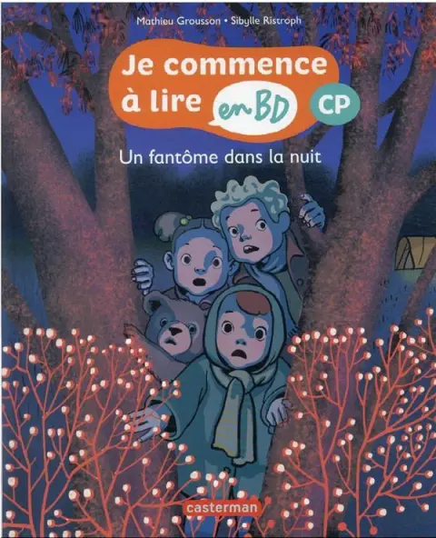 Je commence à lire en BD CP Tome 10 Un fantôme dans la nuit