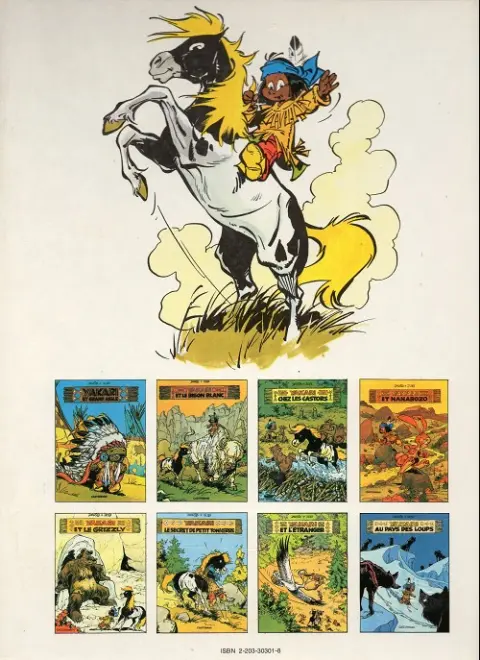 Verso de l'album Yakari Tome 1 Yakari et Grand Aigle