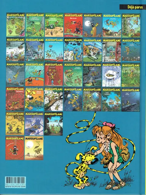 Verso de l'album Marsupilami Tome 5 Baby Prinz