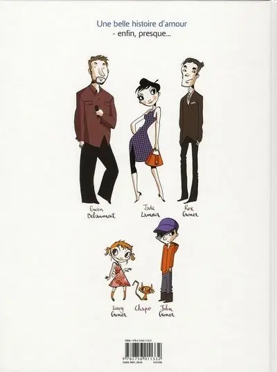 Verso de l'album L'Espace d'un soir Tome 2 Comédie d'amour