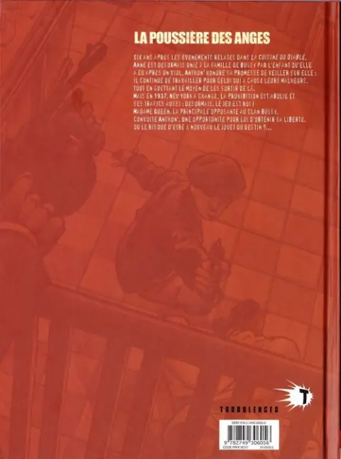 Verso de l'album La Poussière des Anges Tome 1 Blanche neige