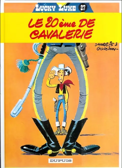 Couverture de l'album Lucky Luke Tome 27 Le 20ème de cavalerie