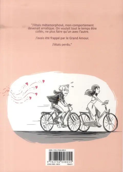 Verso de l'album Billets d'Amour