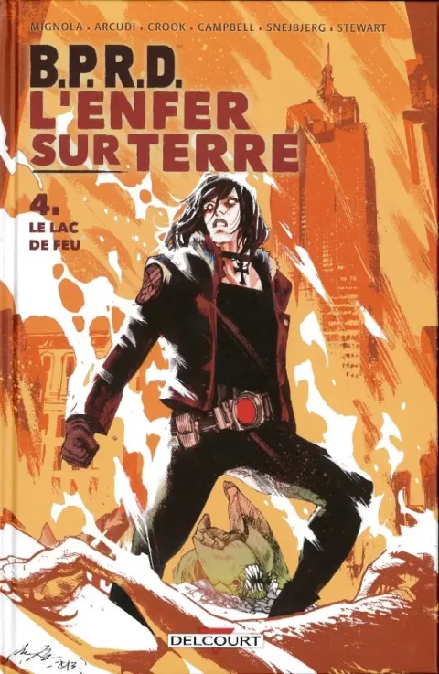 B.P.R.D. - L'Enfer sur Terre Tome 4 Le Lac de feu