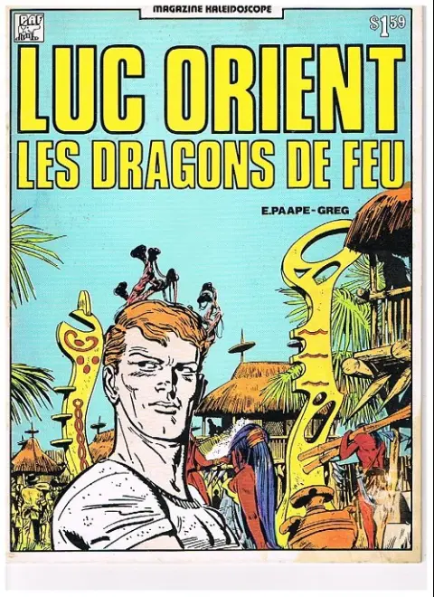 Couverture de l'album Luc Orient Tome 1 Les dragons de feu