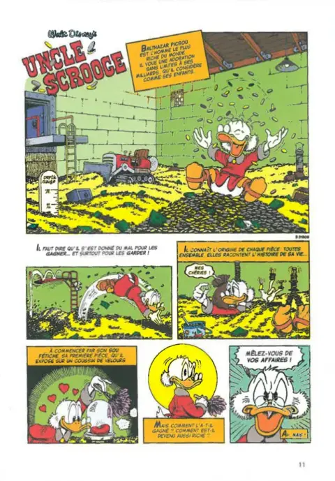 Planche de l'album La Grande Épopée de Picsou Tome I La jeunesse de Picsou 1/2